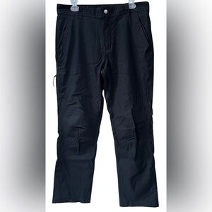 Columbia Cargo Pants Omni-Shield Advanced Repellency, Men's Size 34x32, Black